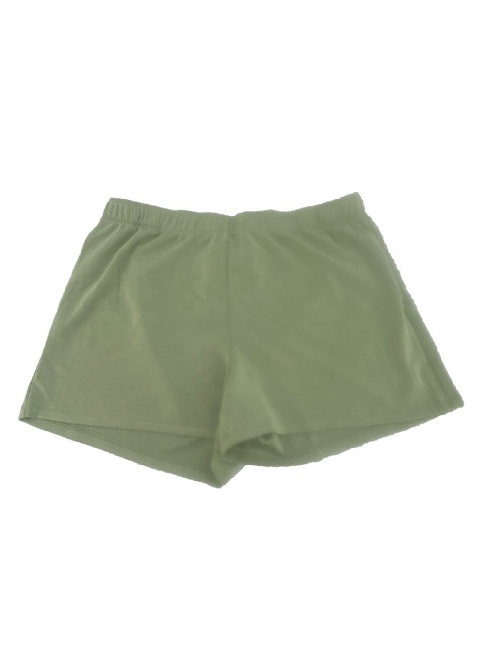 LazyPants | Women's Green Jogger Shorts | Lightweight | Soft | Pockets | Size XL